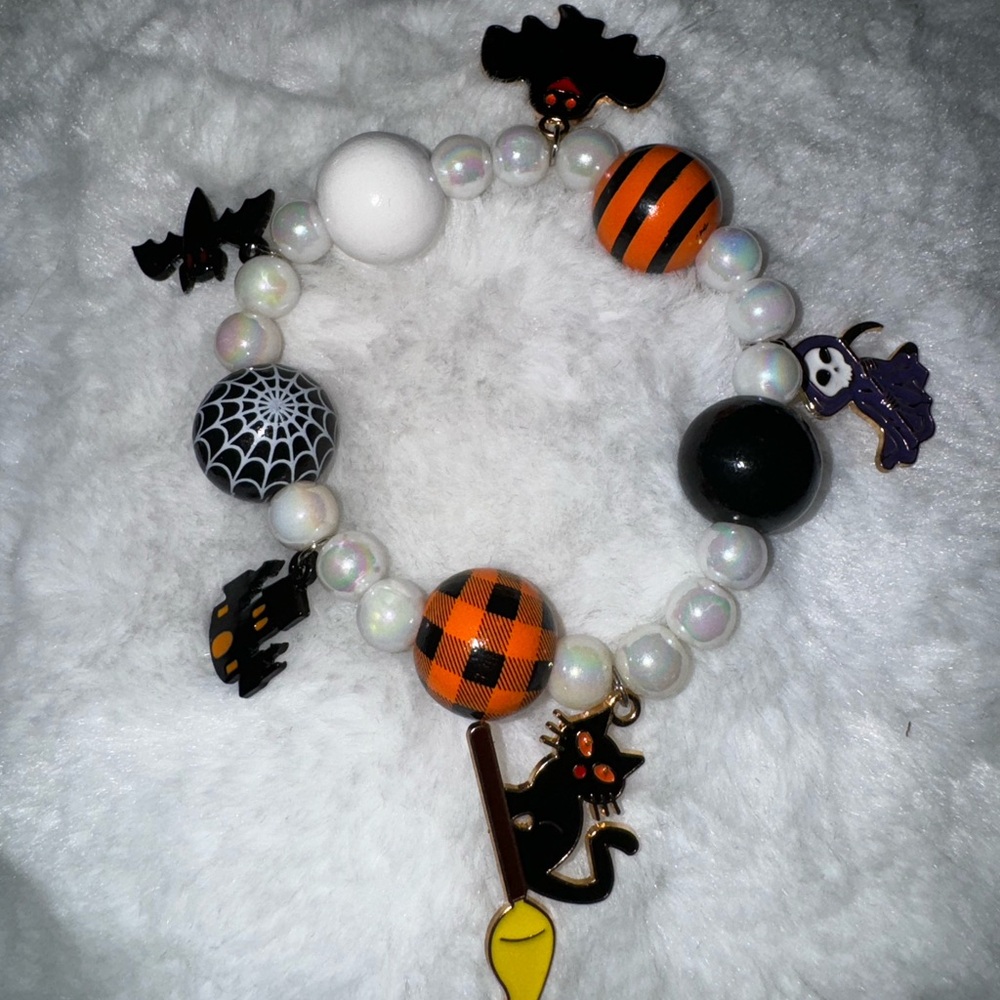 Halloween charm bracelet